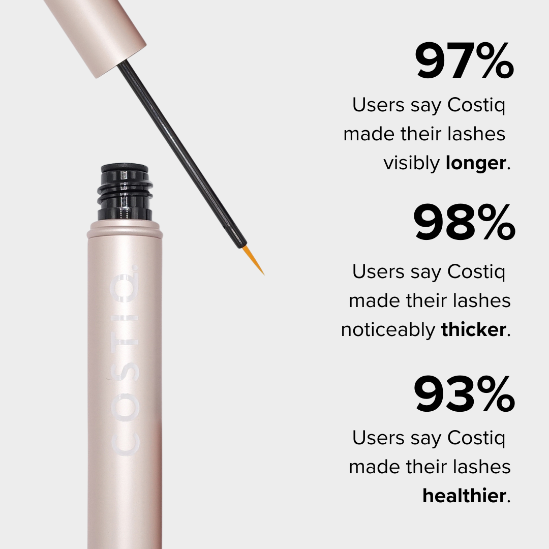 What users say about costiq lash serum