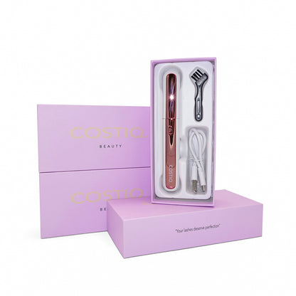 2 times the heated eyelash curler