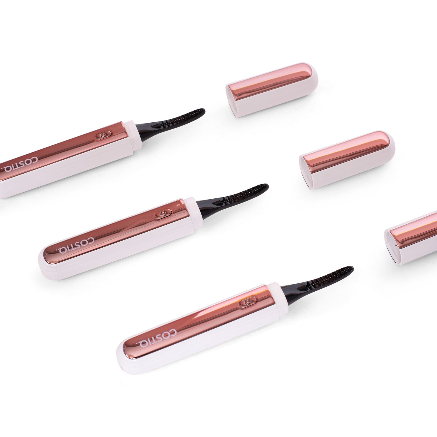 Heated eyelash curler