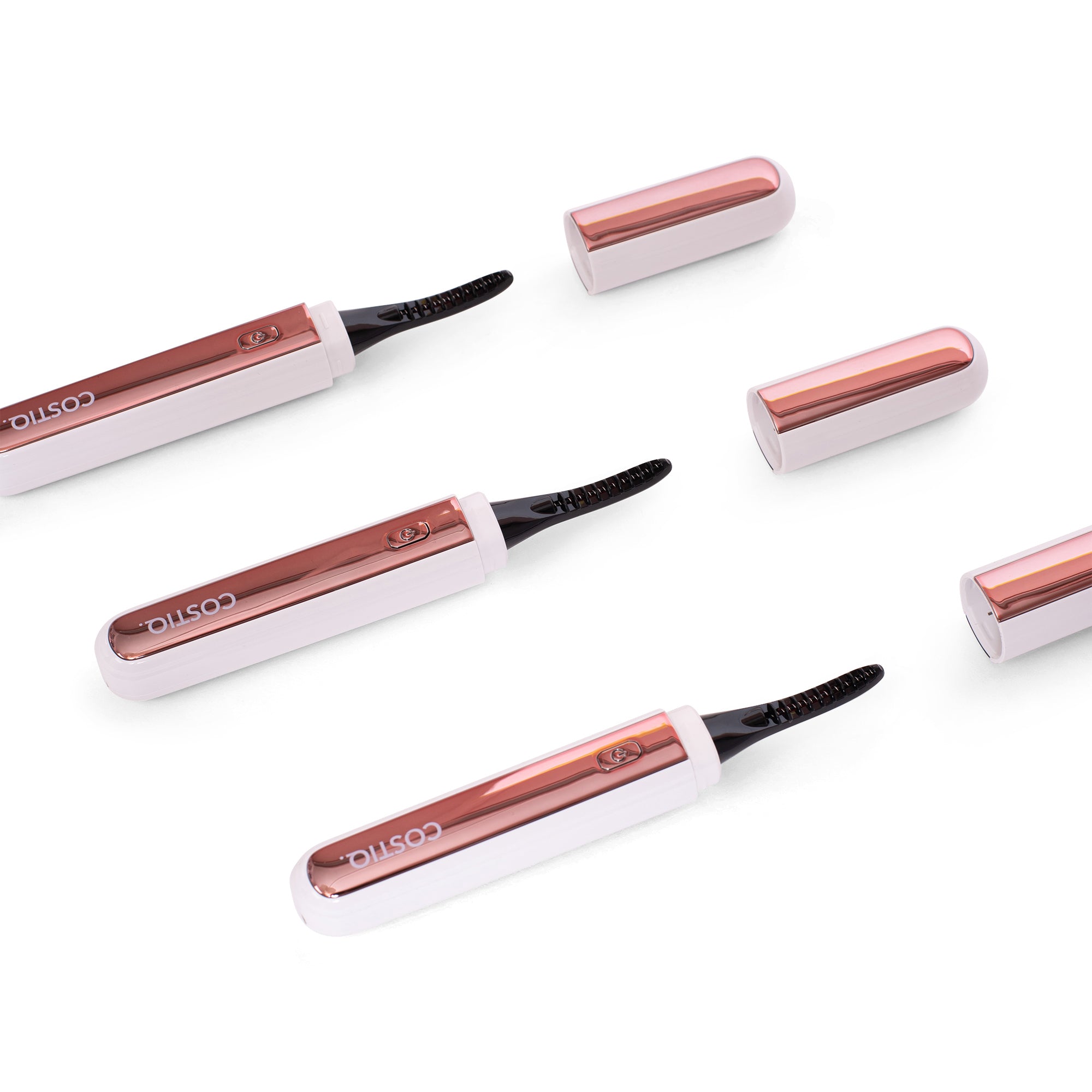 Heated eyelash curler